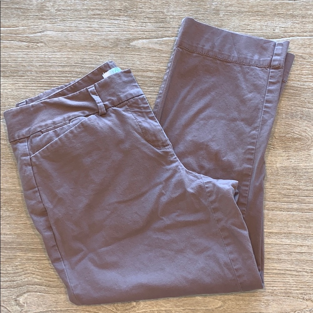 LOFT Marisa Capri pants